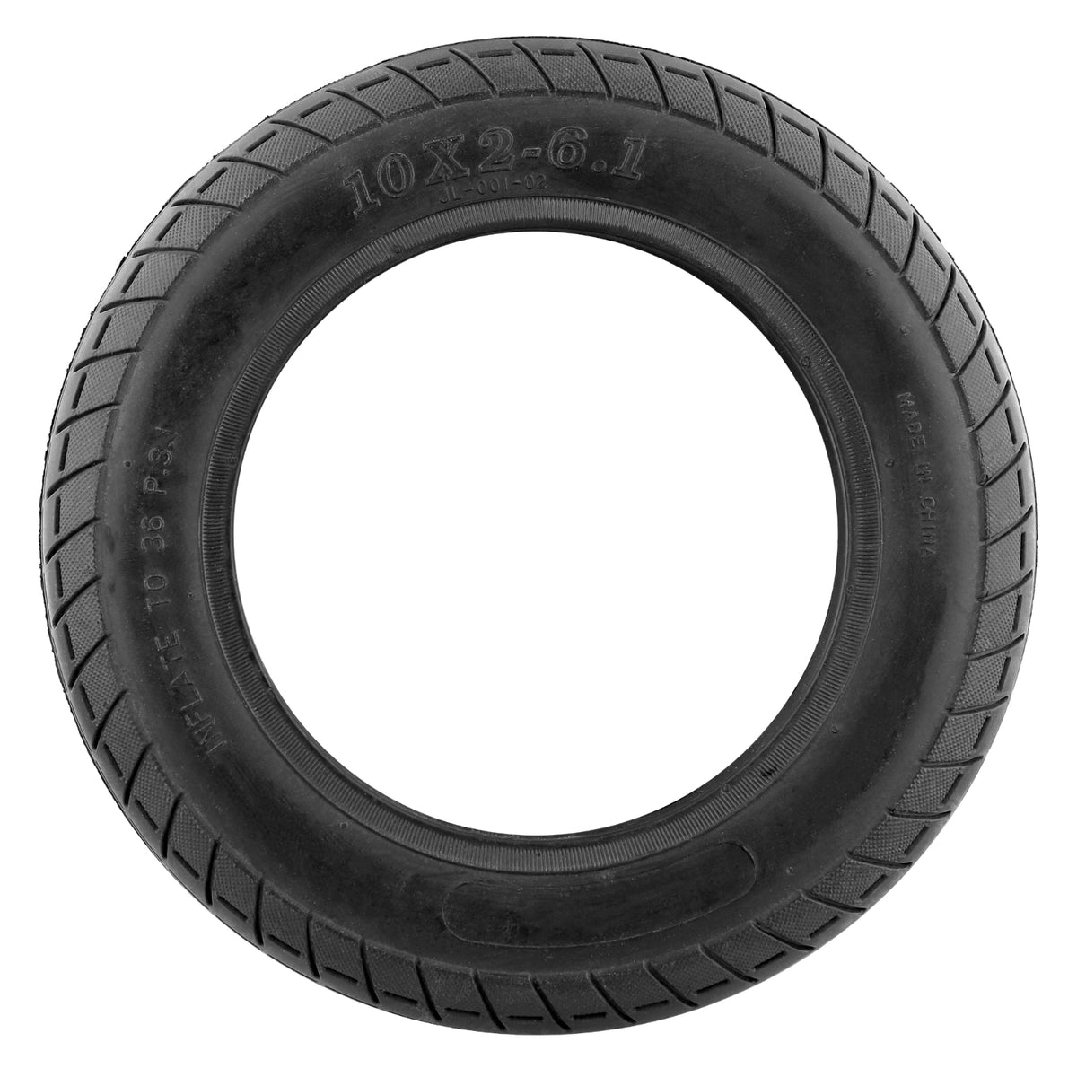 T'NB Pneu 10 pour trottinette électrique - UMTYRE10 - Noir