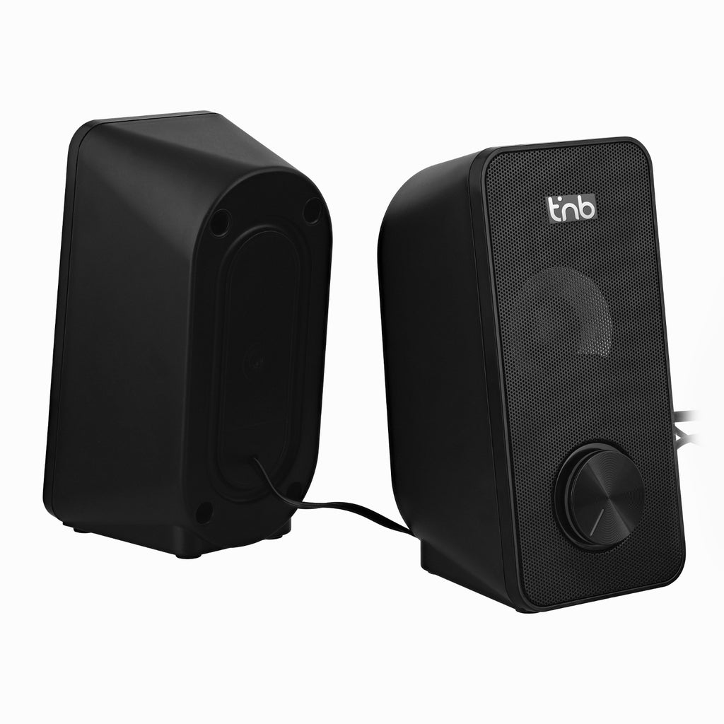 TNB Enceintes pour PC haut-parleurs USB 2x3w