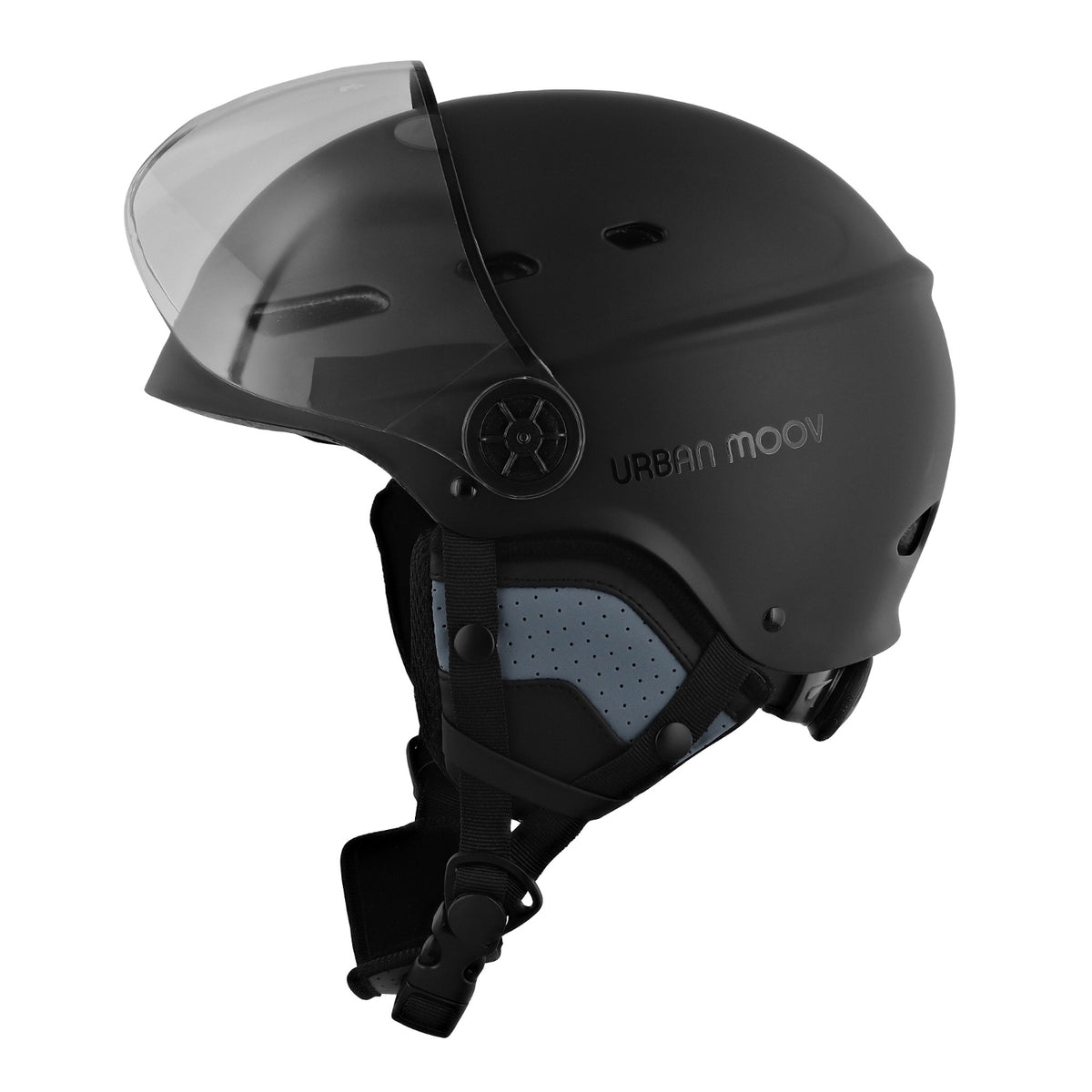 TNB Casque pour vélo et trottinette avec visière Taille L Visor Urban Moov Noir