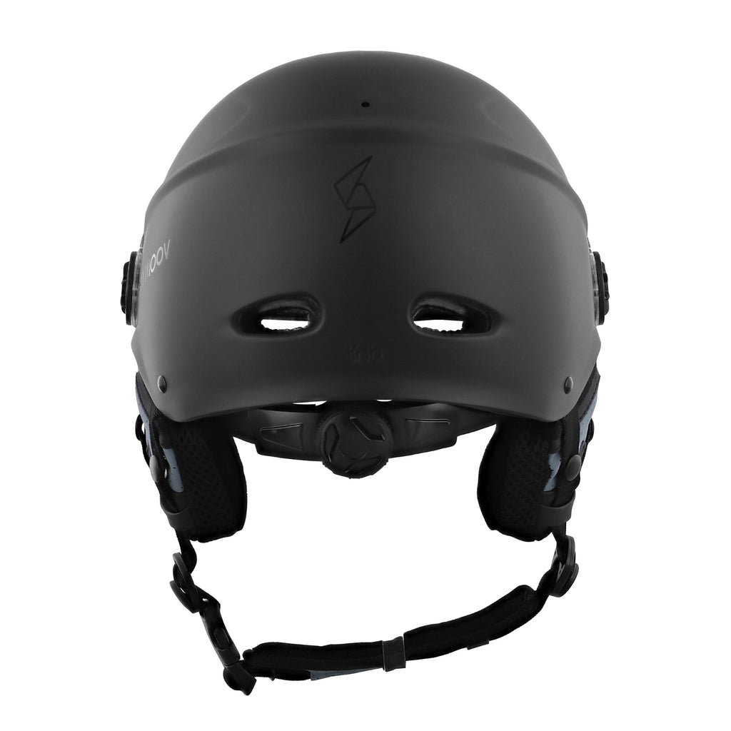 TNB Casque pour vélo et trottinette avec visière Taille L Visor Urban Moov Noir