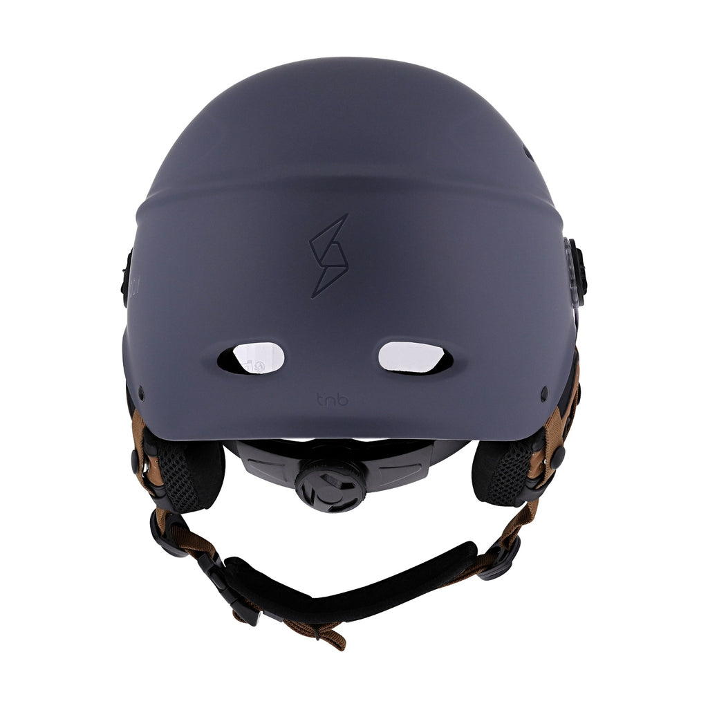 TNB Casque pour vélo et trottinette avec visière Taille L Visor Urban Moov Bleu nuit