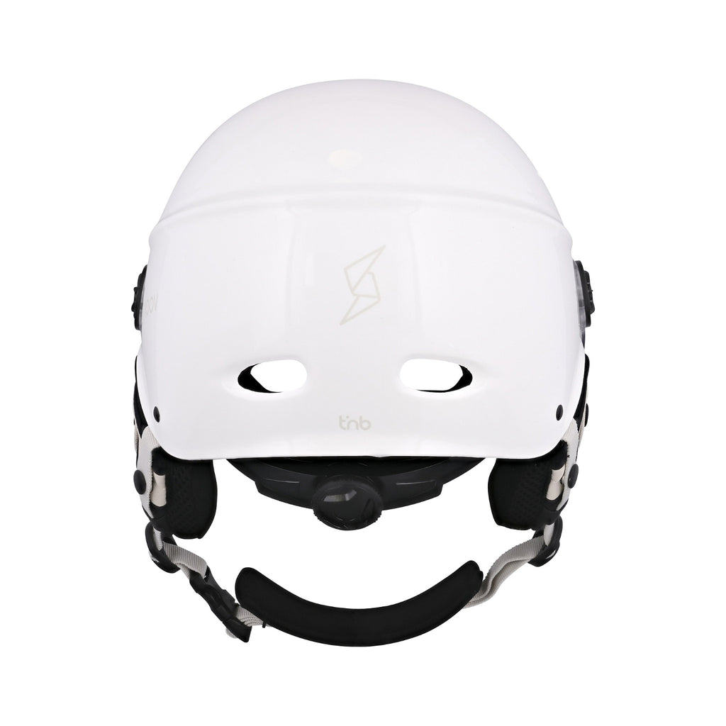 TNB Casque pour vélo et trottinette avec visière Taille L Visor Urban Moov Blanc