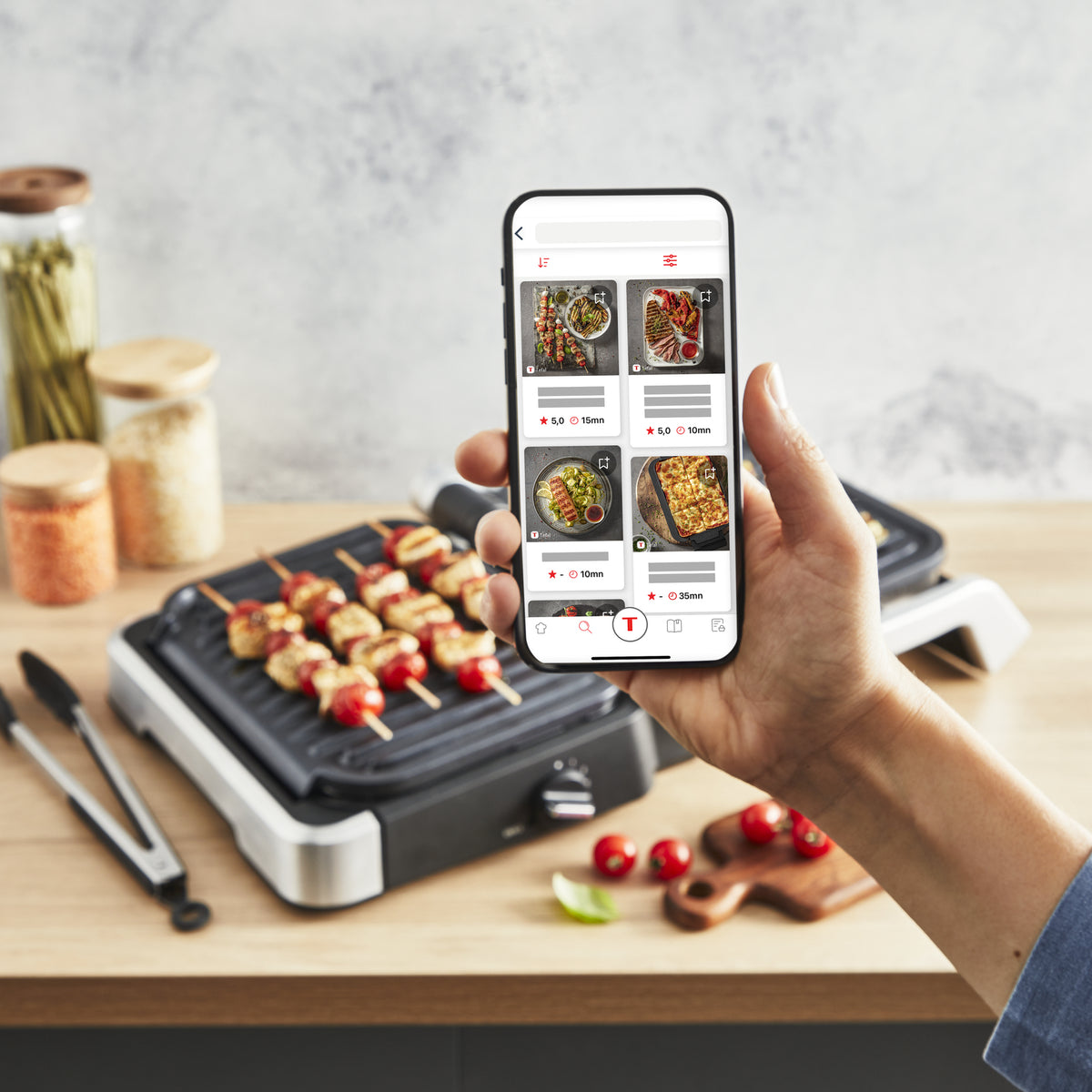 Tefal OptiGrill 2in1 GC773D10 Gril de contact, 2100 W