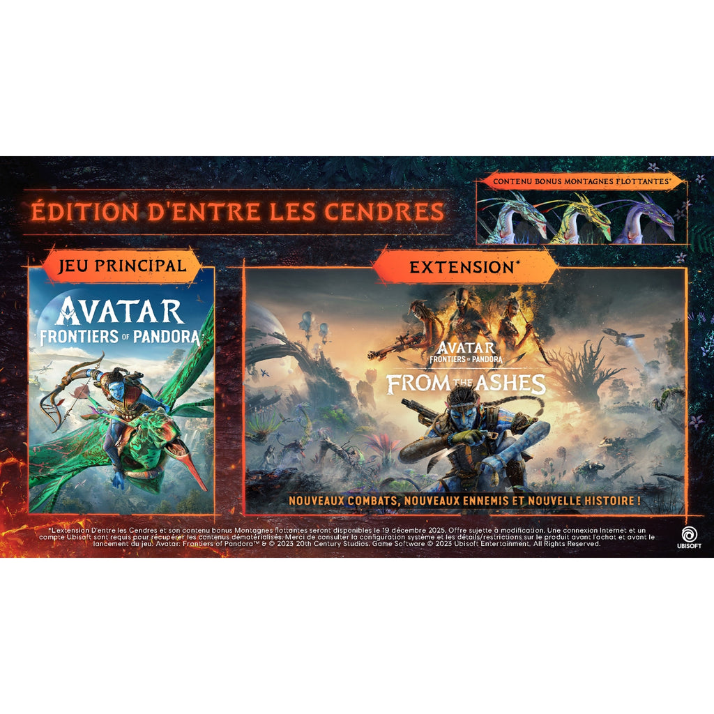 Ubisoft Avatar Frontiers of Pandora Edition D'entre les cendres PS5