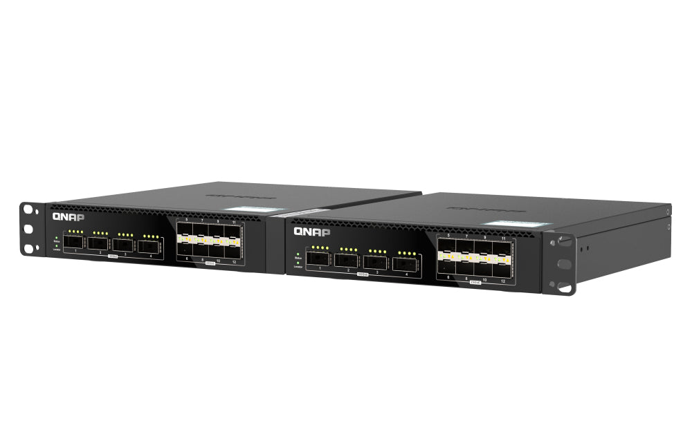 QNAP QSW-M7308R-4X Commutateur Réseau Géré L3 Lite 100 GbE 1U Noir