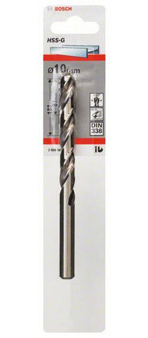 Bosch Bosch Forets à métaux rectifiés HSS-G, DIN 338