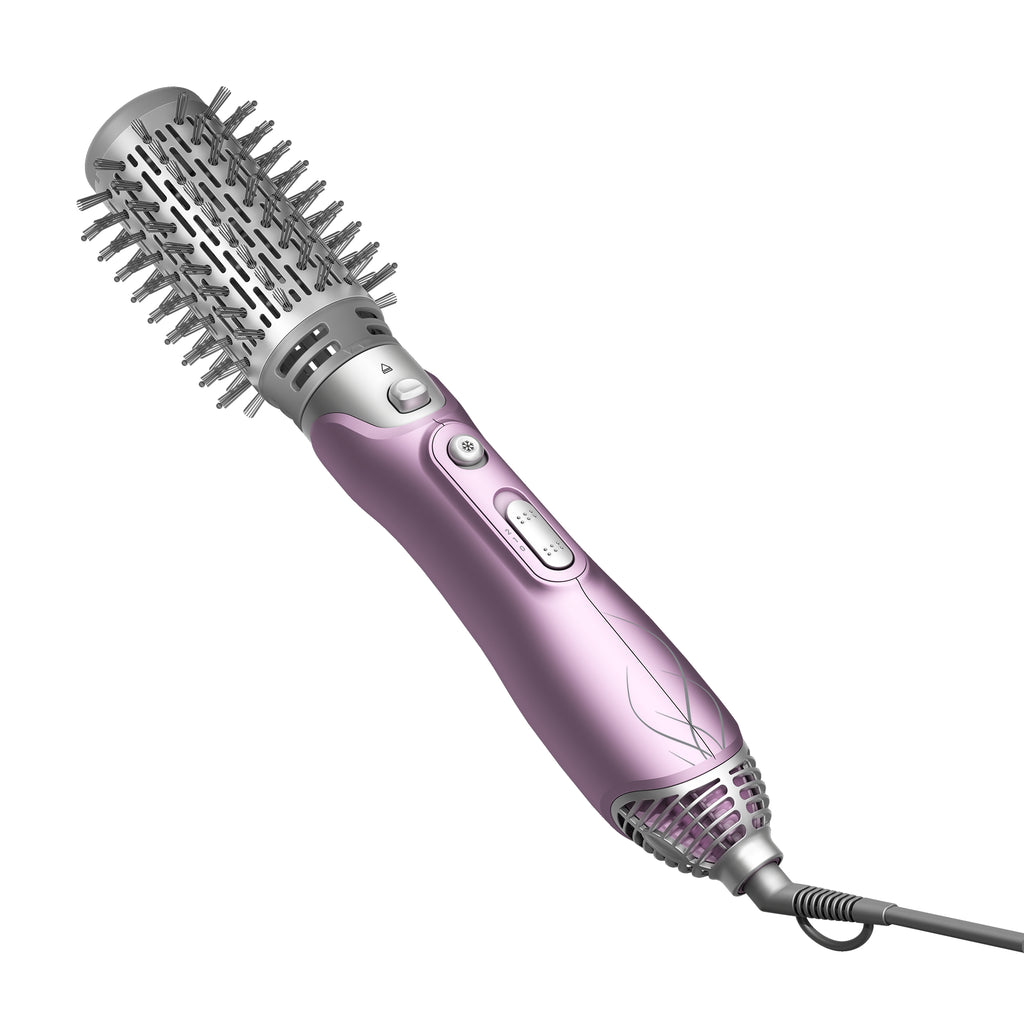 Grundig HS 6220 Brosse soufflante à air chaud À chaleur Gris, Rose 1100 W 1,8 m