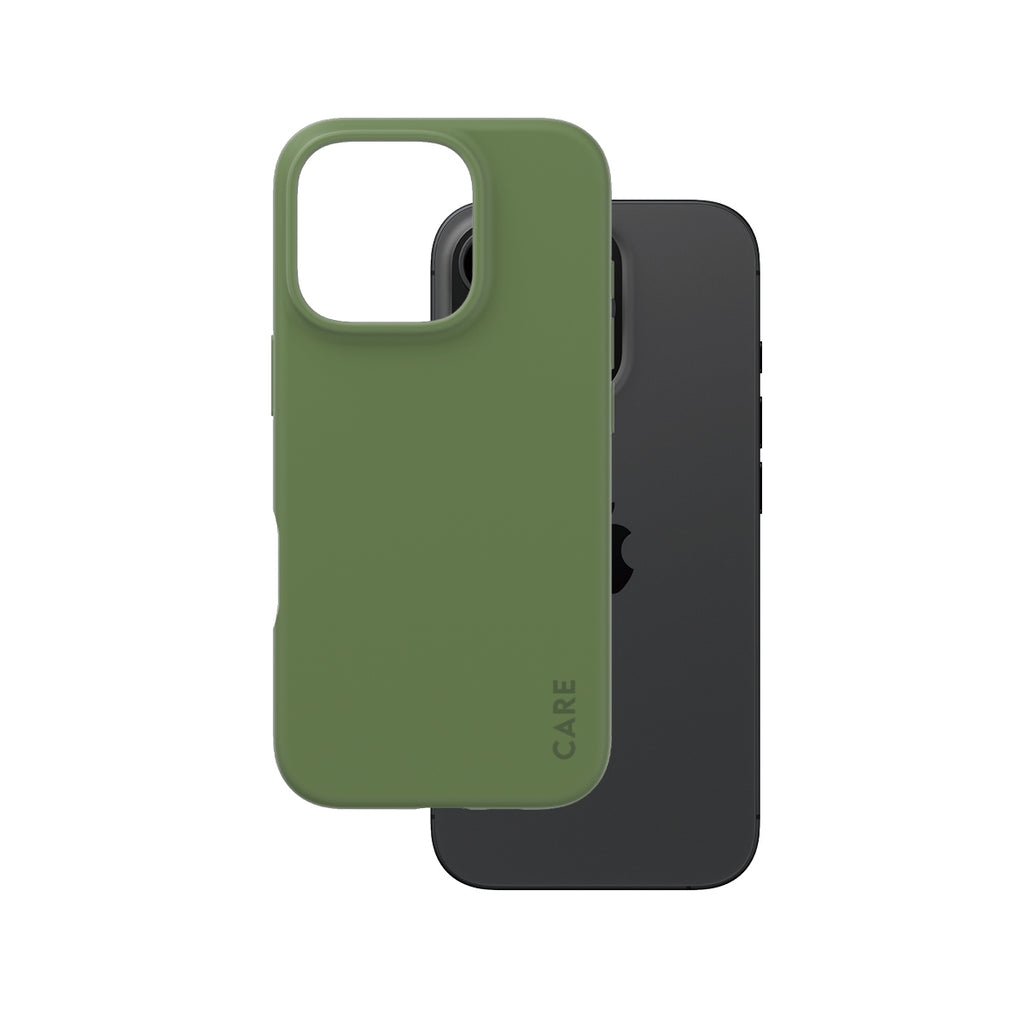 PanzerGlass CARE™ by ® Case Green iPhone 16 Pro coque de protection pour téléphones portables Housse Vert