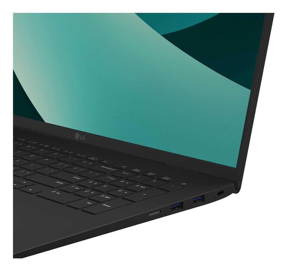 LG Gram 17ZB90TL Copilot+ PC Intel Core Ultra 7 258V Ordinateur portable 43,2 cm (17") WQXGA 32 Go LPDDR5x-SDRAM 2 To SSD Wi-Fi 7 (802.11be) Windows 11 Pro Noir