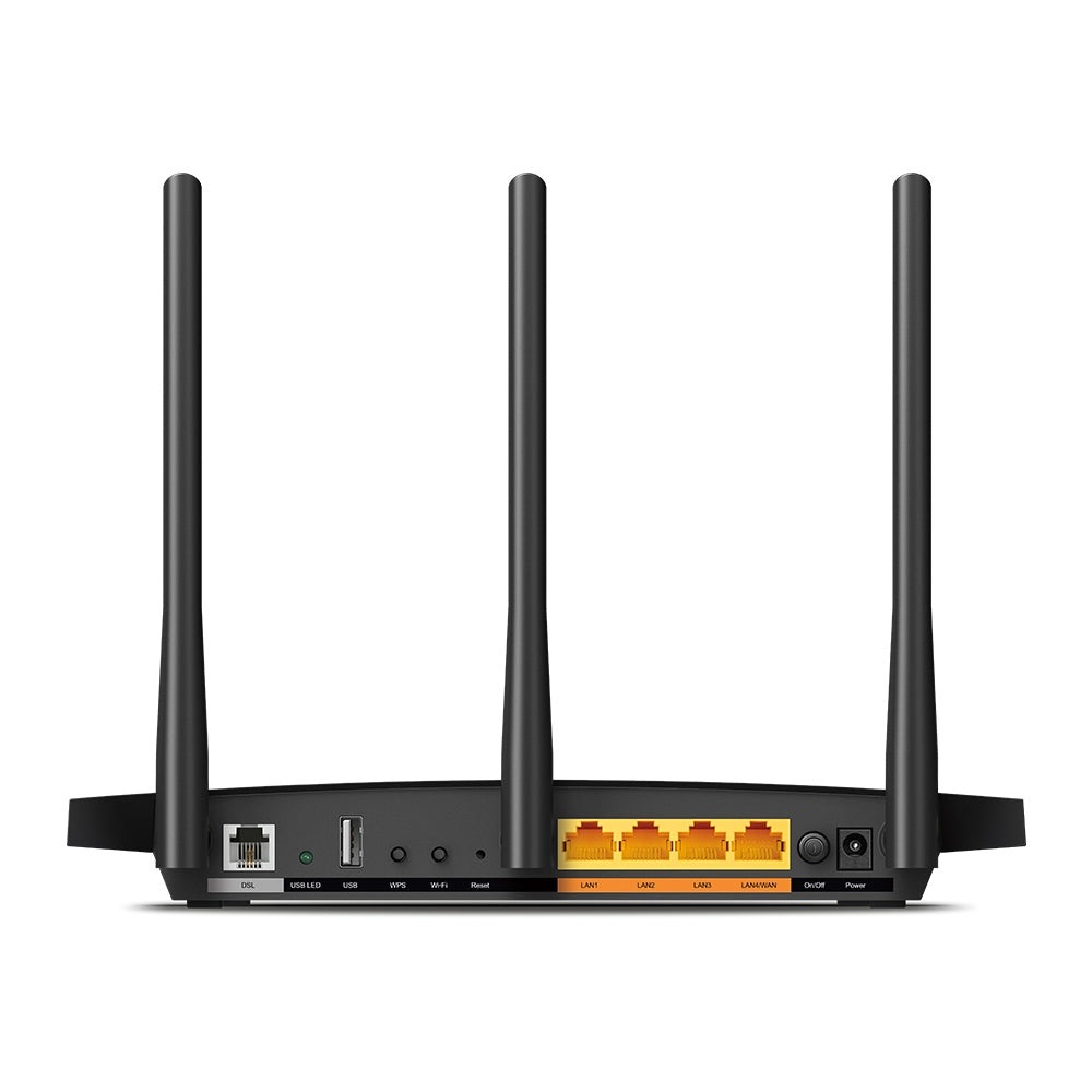 TP-Link Archer VR400 routeur sans fil Gigabit Ethernet Bi-bande (2,4 GHz / 5 GHz) Noir