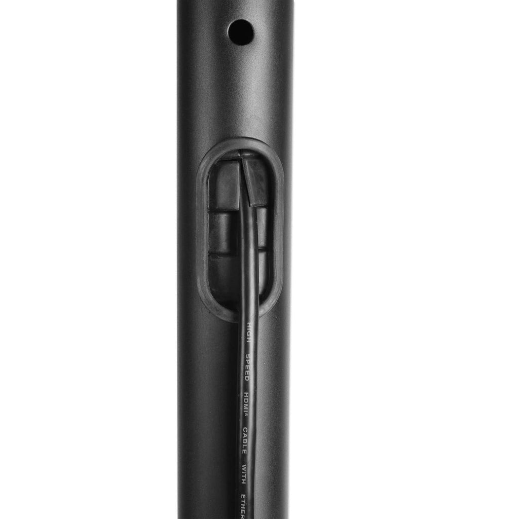 Manhattan Support sur roulettes pour TV/moniteurs, écrans 37" à 65", Compatibilité VESA : de 200x200 à 600x400 mm (vérifiez les dimensions des quatre trous de fixation à l’arrière), charge max. 40 kg, noir