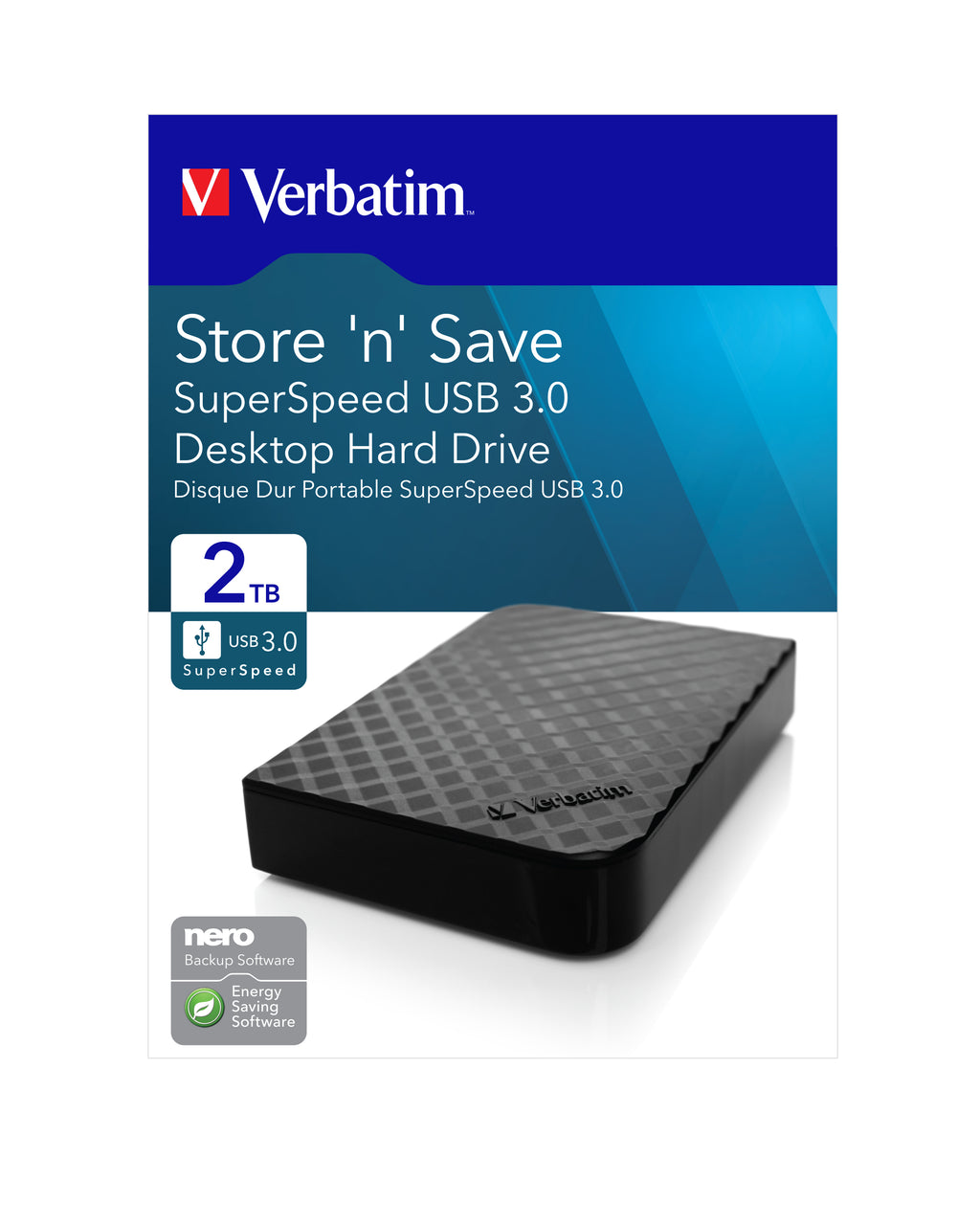 Verbatim Store 'n' Save 2 To USB 3.0