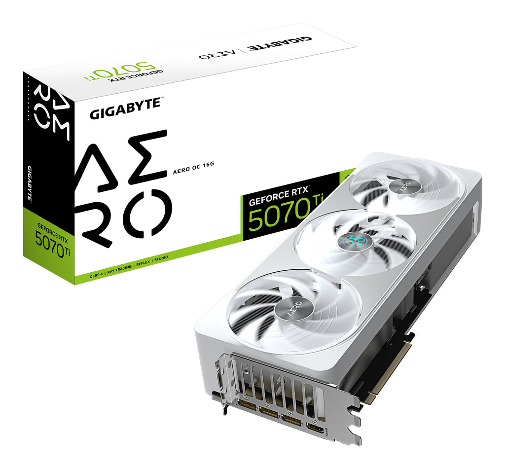 GIGABYTE GeForce RTX 5070 Ti AERO OC 16G Carte Graphique