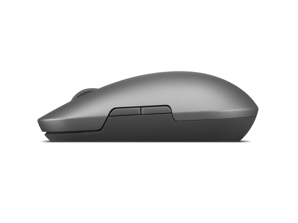 Lenovo Pro Plus 6050 Souris de Bureau Ambidextre Sans Fil RF et Bluetooth, Optique 2400 DPI, Grise
