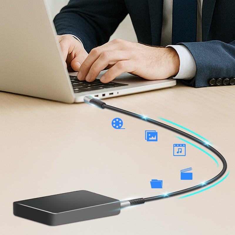 LogiLink CU0430 câble USB USB 3.2 Gen 2x2 0,3 m USB C 20 Gbit/s 100 W Noir