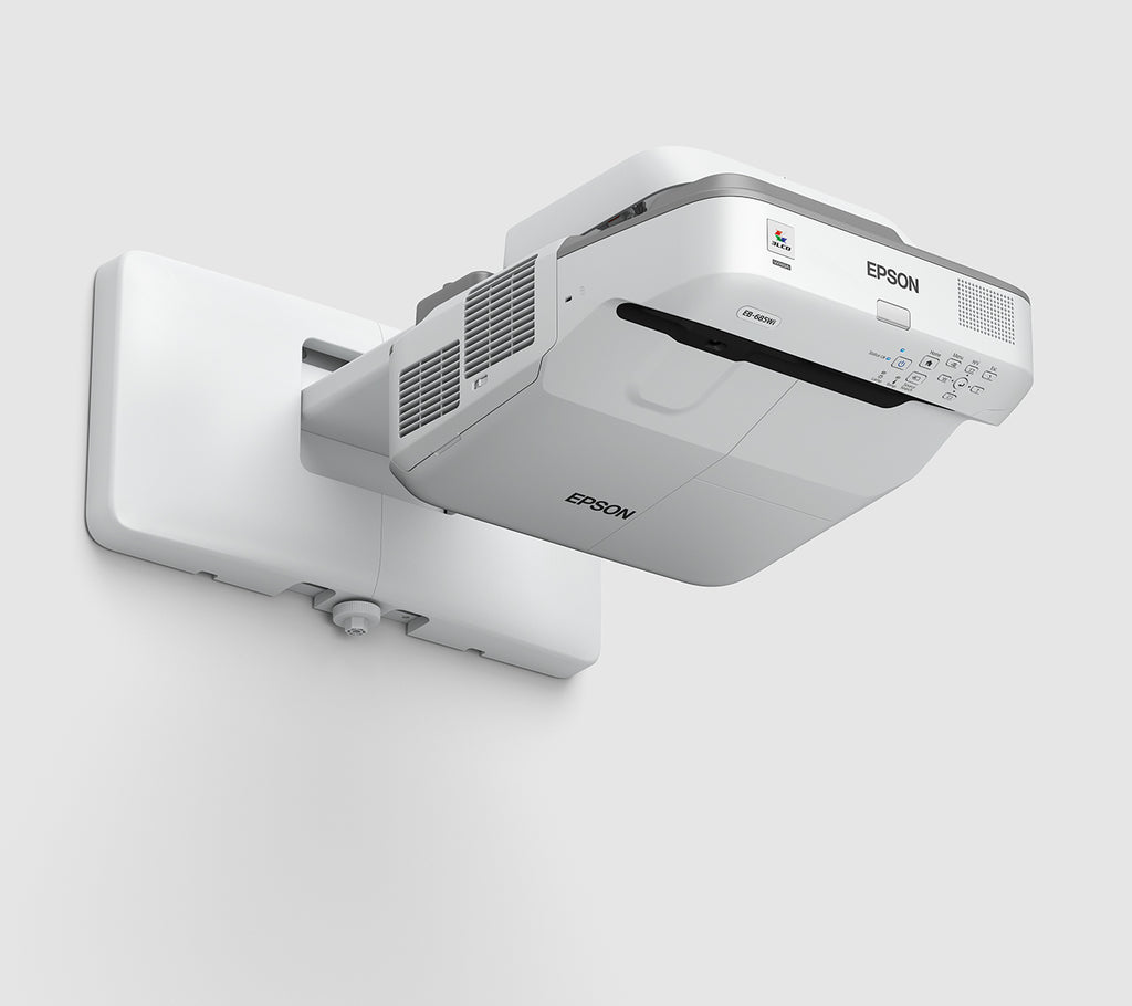 Epson EB-685W Projecteur à focale ultra courte 3500 ANSI lumens 3LCD WXGA (1280x800) Blanc, Gris