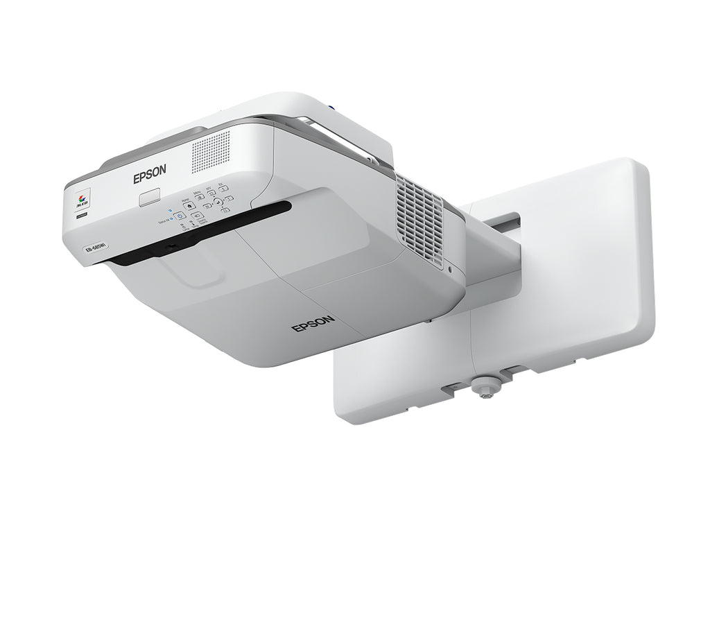 Epson EB-685W Projecteur à focale ultra courte 3500 ANSI lumens 3LCD WXGA (1280x800) Blanc, Gris