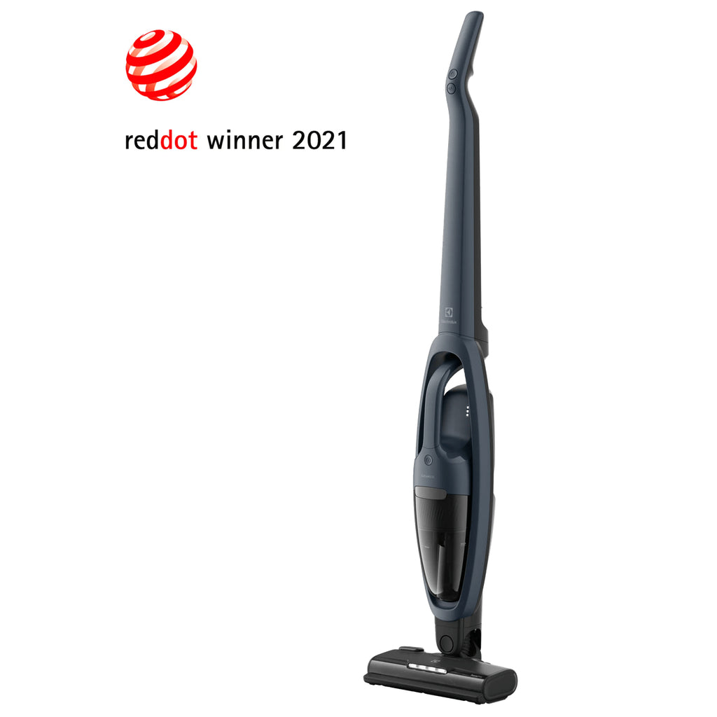 Electrolux ES52CB21DB Aspirateur balai Batterie Sec Cyclonique, mousse, Filtre post-moteur Sans sac 0,3 L 29 W Bleu 2 Ah - vue 2