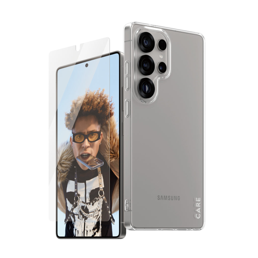 PanzerGlass PanzerGlass CARE™ by ® 2-in-1 Bundle Samsung Galaxy S25 Ultra Protection d'écran transparent 1 pièce(s)