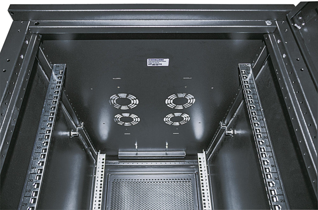 Intellinet Armoire Serveur Autoportante 19" 26U, 600 x 1000 mm, Noire, Acier, Charge Max 1500 kg