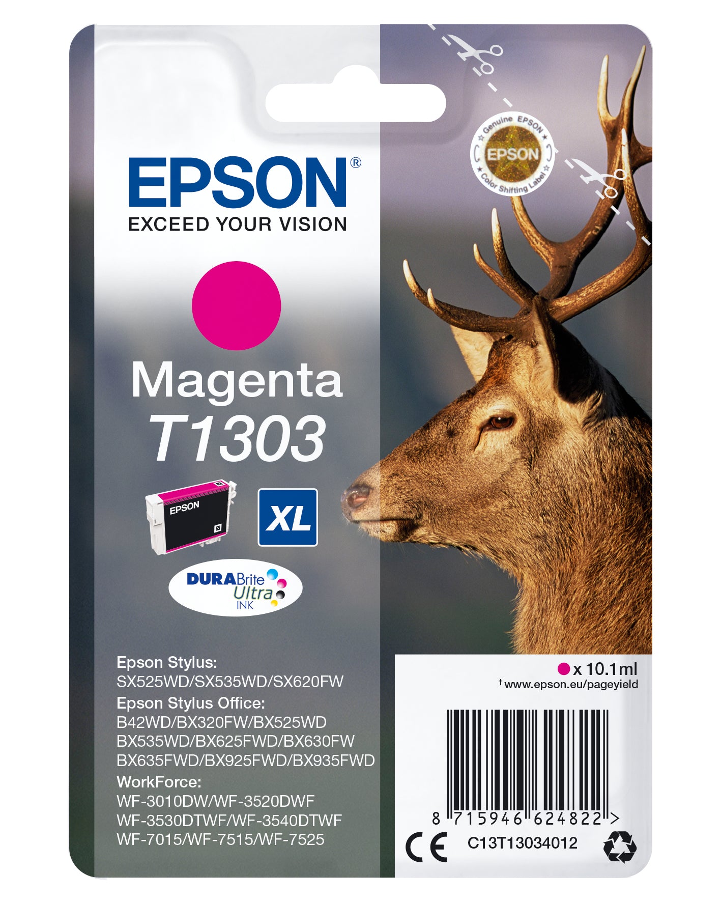 Epson Stag Encre magenta DURABrite Ultra Cerf T1303