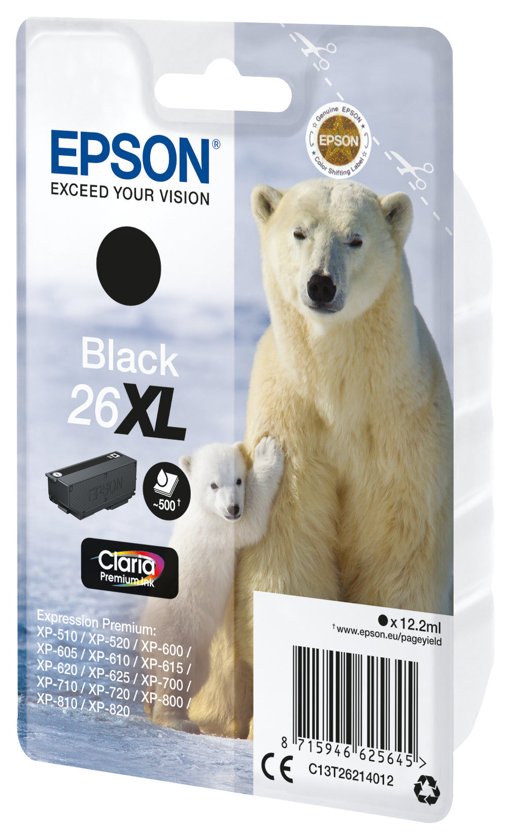 Epson Cartouche "Ours Polaire" - Encre Claria Premium N (XL)