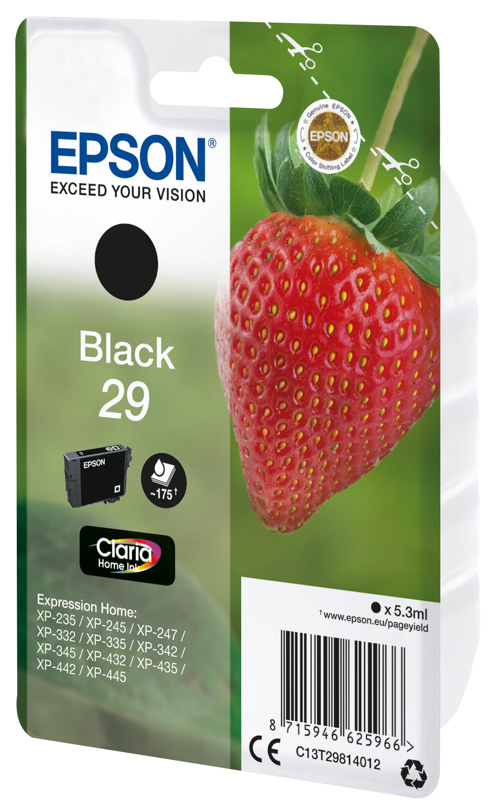 Epson Strawberry Cartouche "Fraise" 29 - Encre Claria Home N