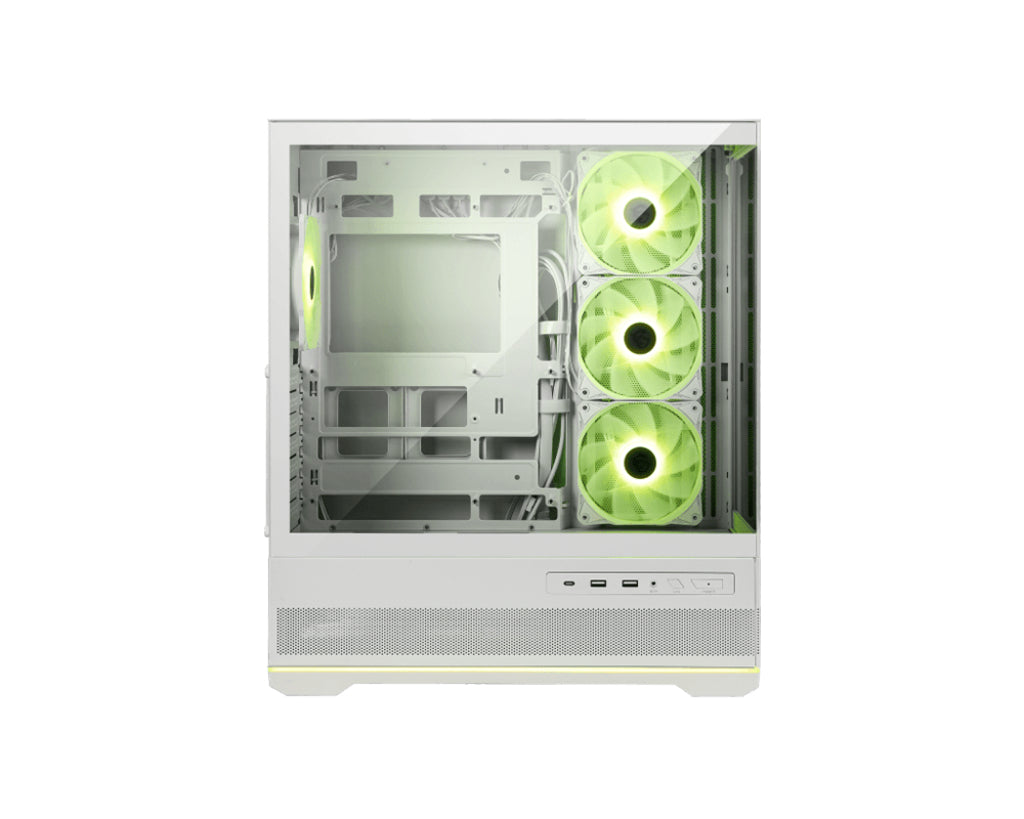 MSI MAG PANO 110R PZ WHITE unité centrale Midi Tower Blanc