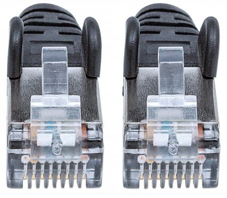 Intellinet 731812 câble de réseau Noir 10 m Cat6a S/FTP (S-STP)