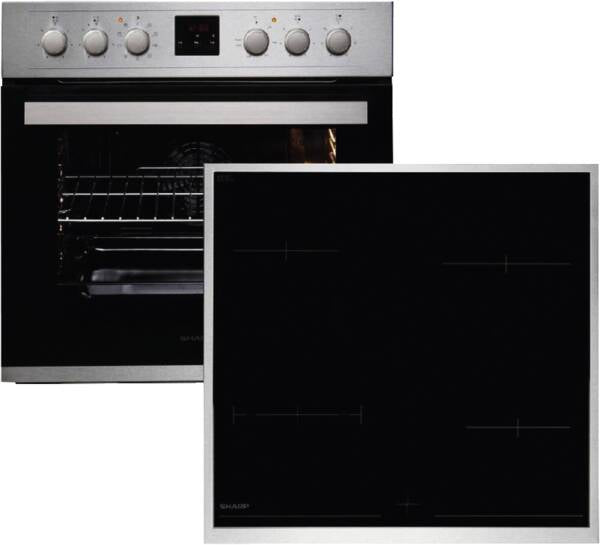 Sharp K-62D19IM0-EU set d'appareils de cuisine Plaque avec zone à induction Four électrique