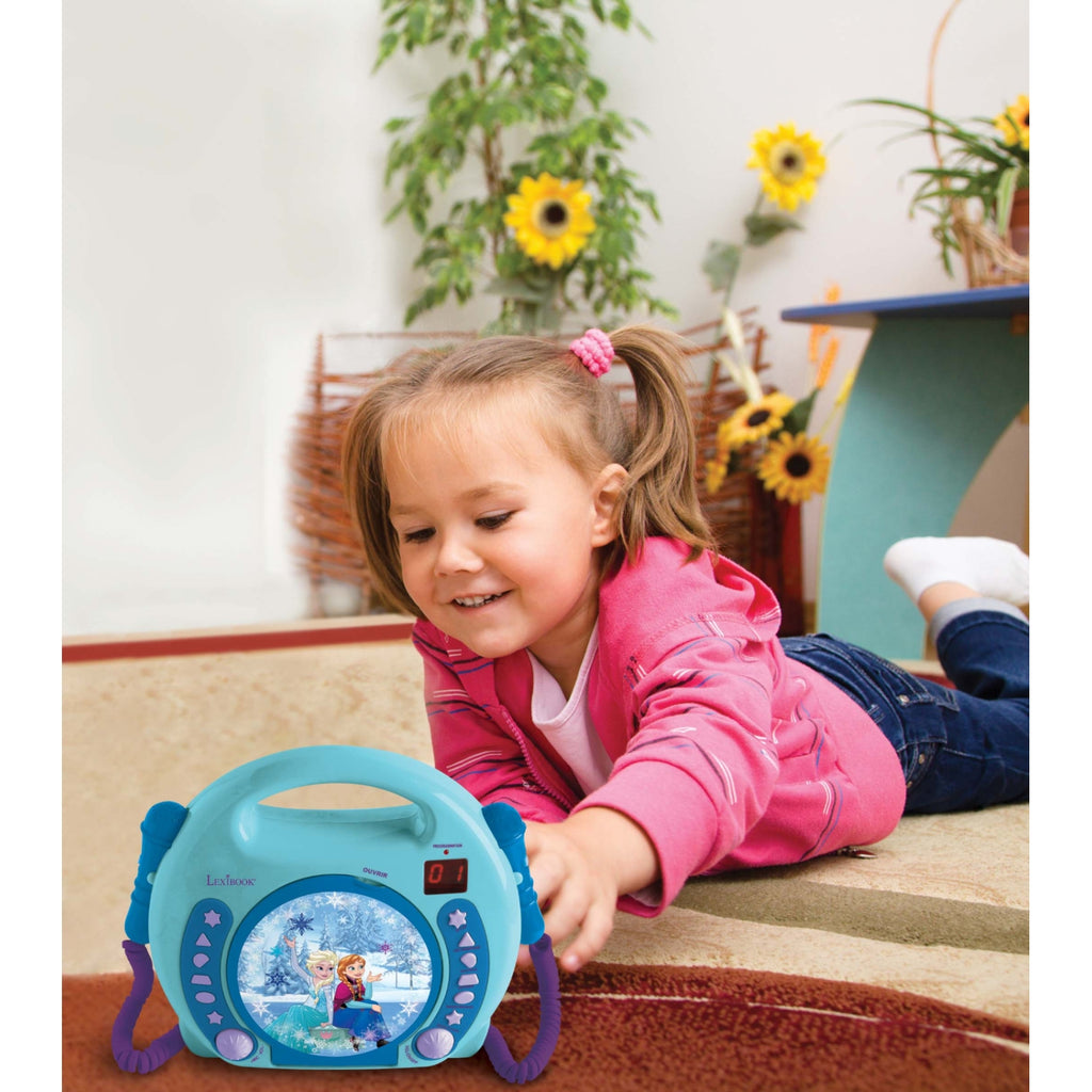 Lexibook Lecteur CD frozen 2 micros