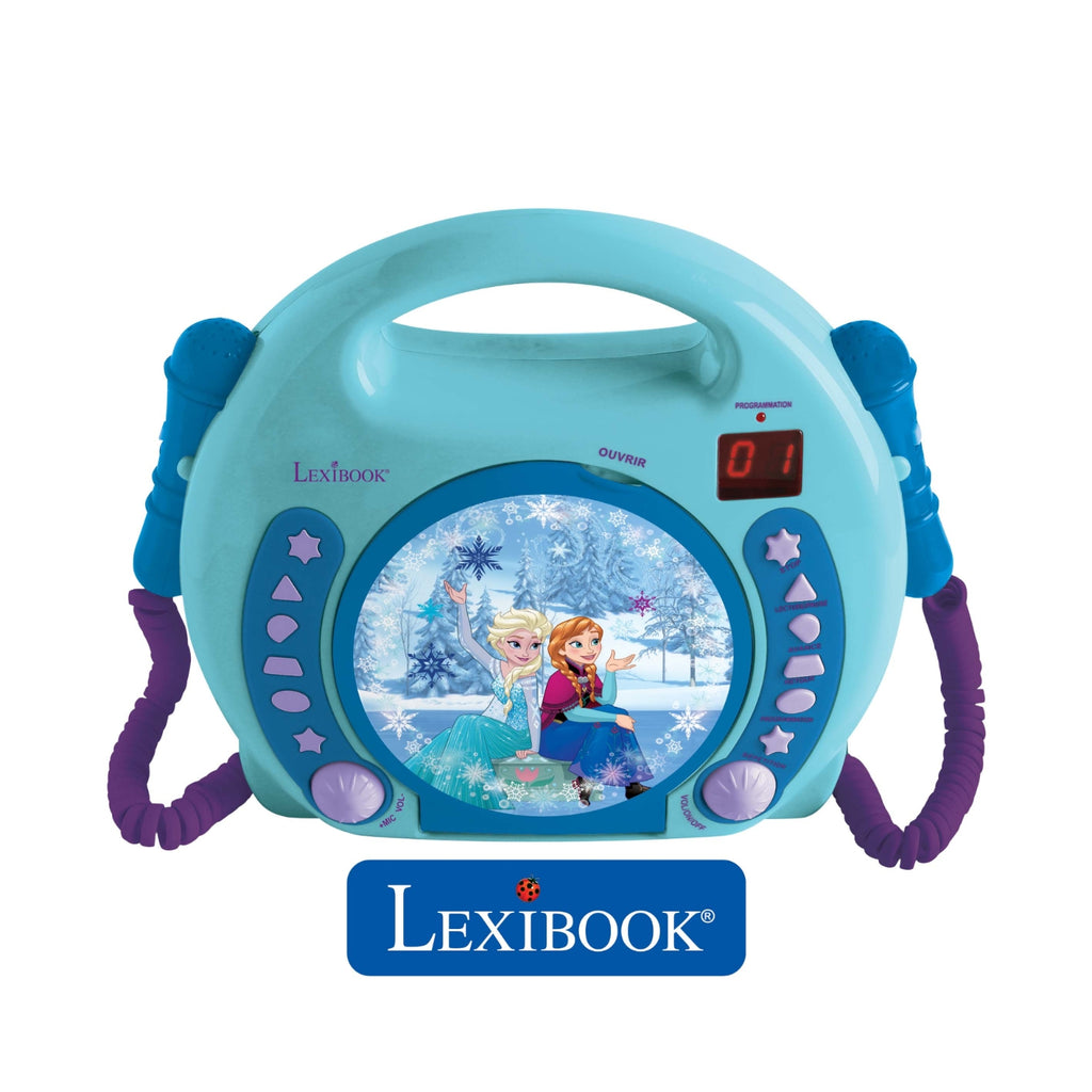 Lexibook Lecteur CD frozen 2 micros