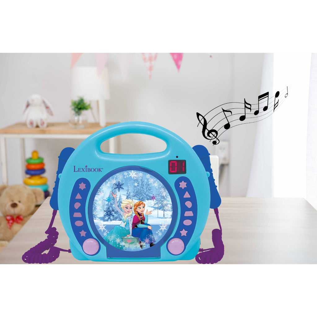 Lexibook Lecteur CD frozen 2 micros