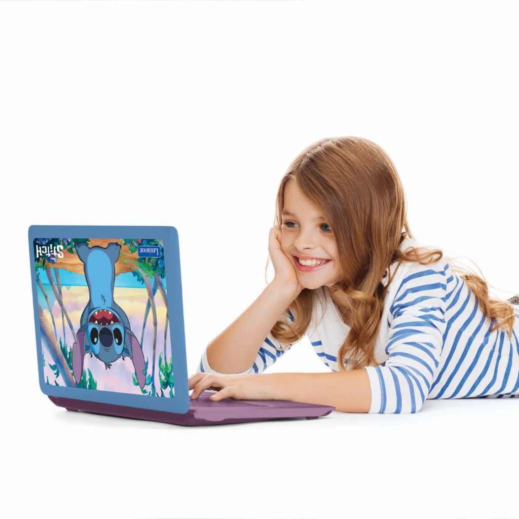 Lexibook Ordinateur éducatif bilingue Stitch