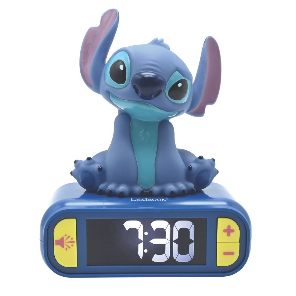 Lexibook Radio reveil veilleuse 3D Stitch