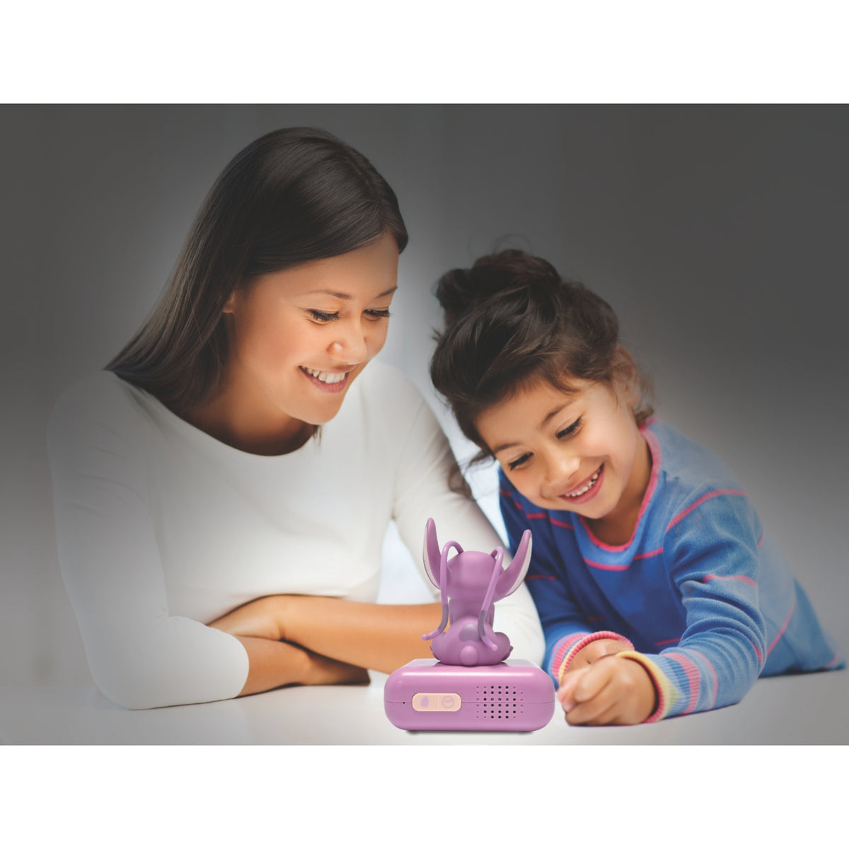 Lexibook Réveil avec Veilleuse Lumineuse Angel en 3D