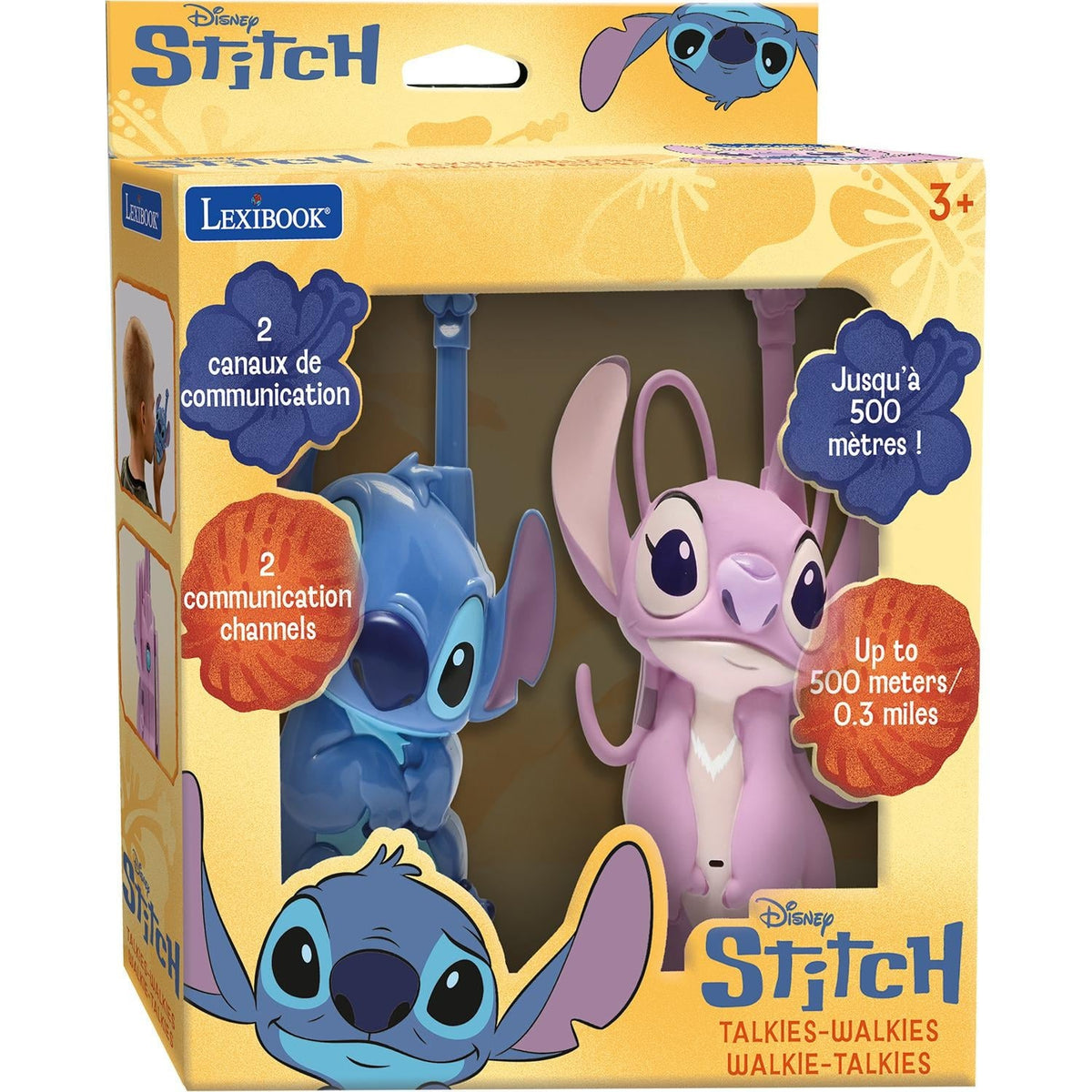 Lexibook Talkies Walkies - Stitch et Angel