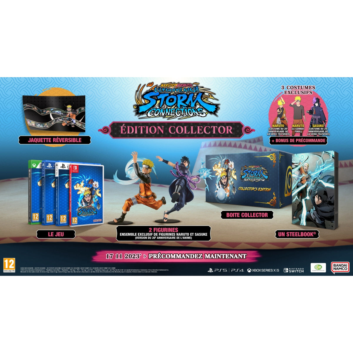 Bandai NARUTO X BORUTO Ultimate Ninja Storm Connections Collector SWITCH