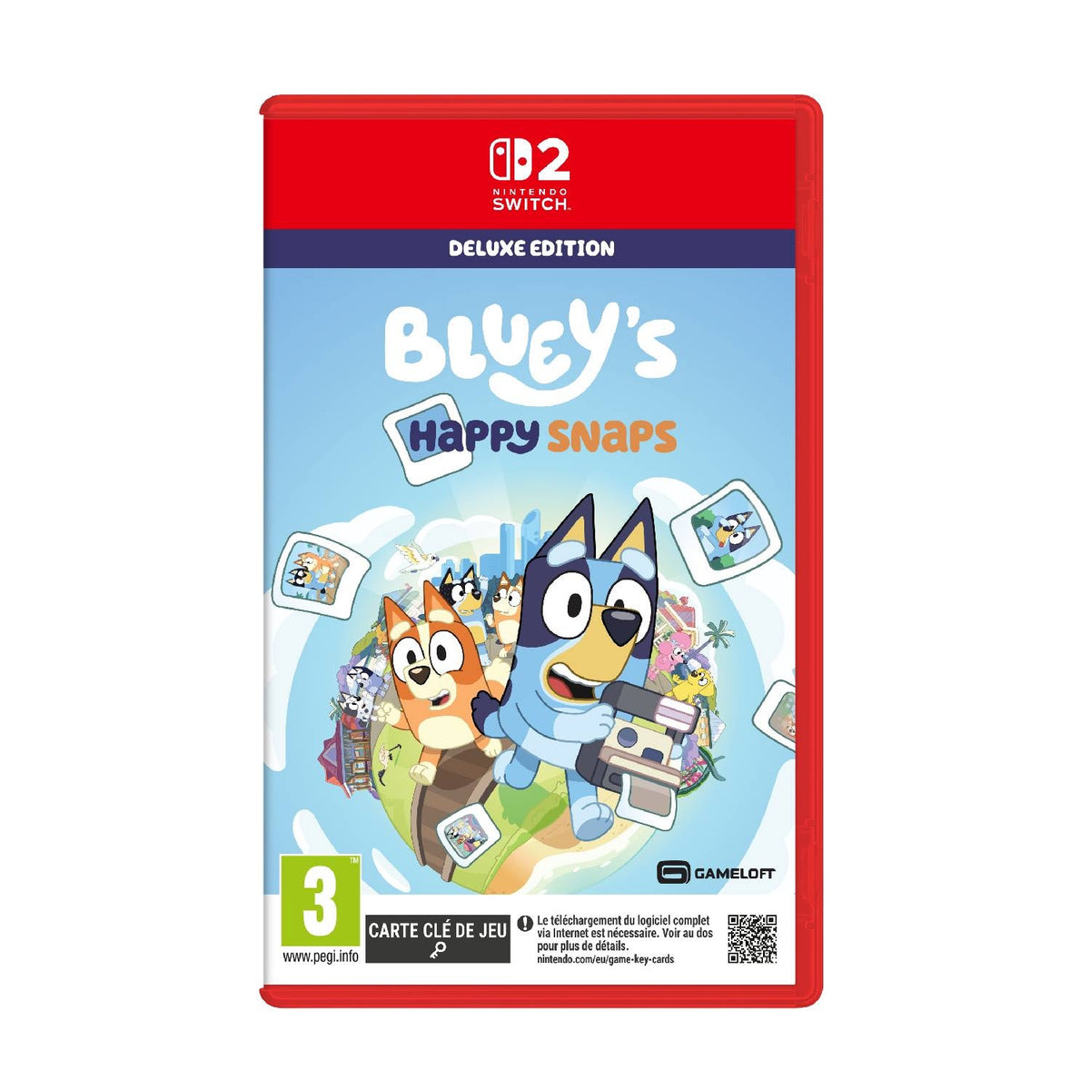 Gameloft Bluey's Happy Snaps : Day One Deluxe Edition Switch 2