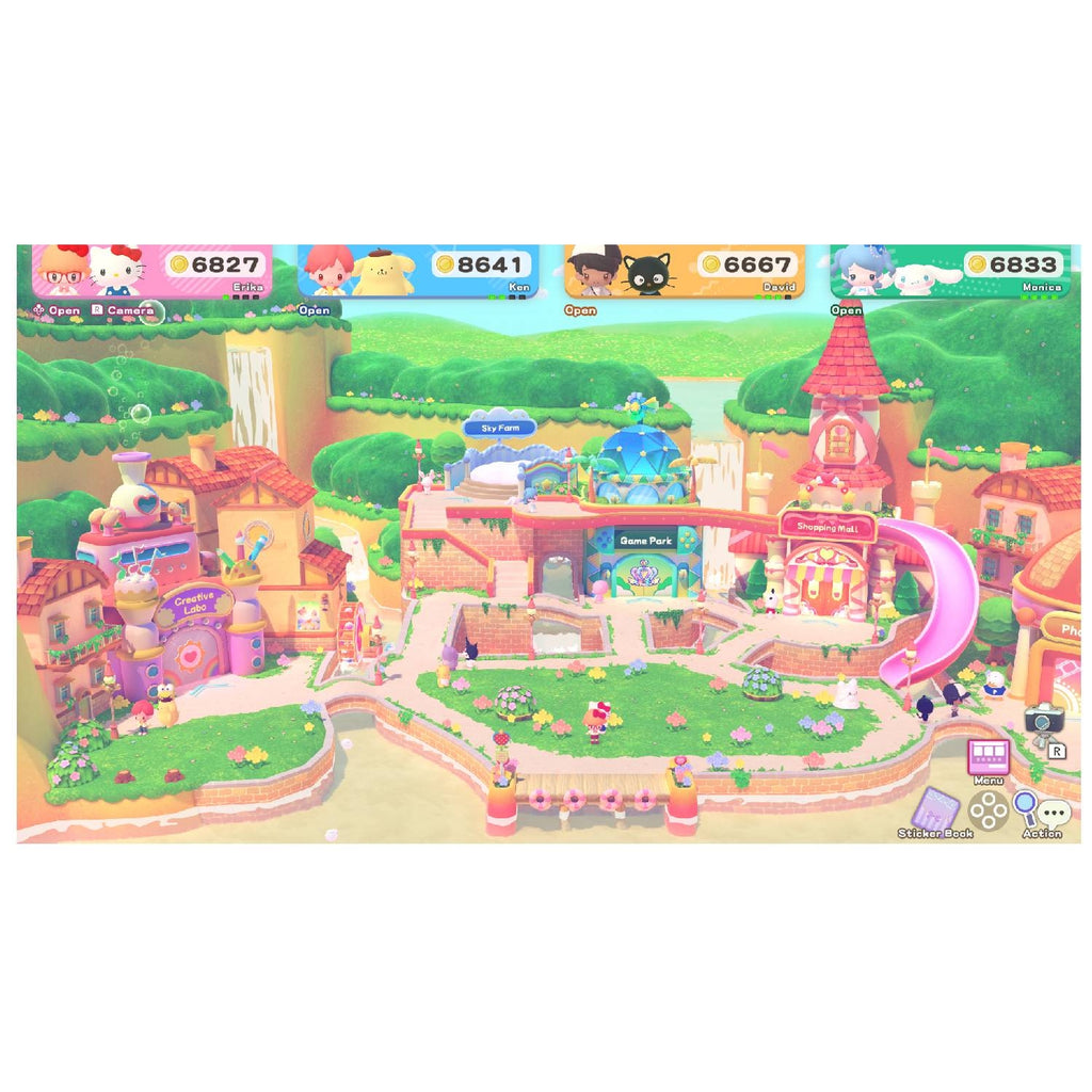 Bandai Hello Kitty Party Land Switch