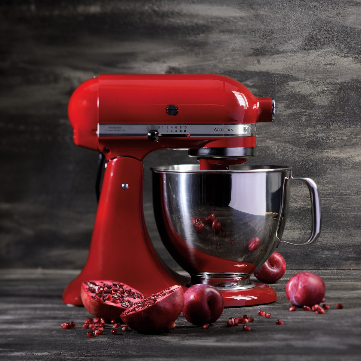 KitchenAid Artisan 5ksm125 Robot mixer 300 W Rouge - vue 5