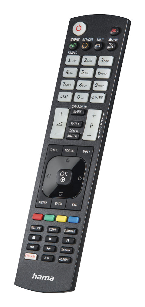 Hama 00221061 télécommande IR Wireless TV Appuyez sur les boutons