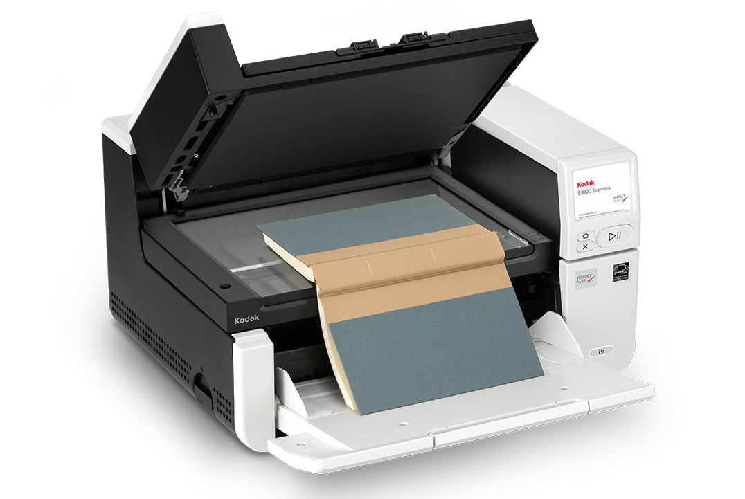 Kodak S3060F Scanner à plat et chargeur automatique A3, 600 x 600 DPI, Noir et Blanc
