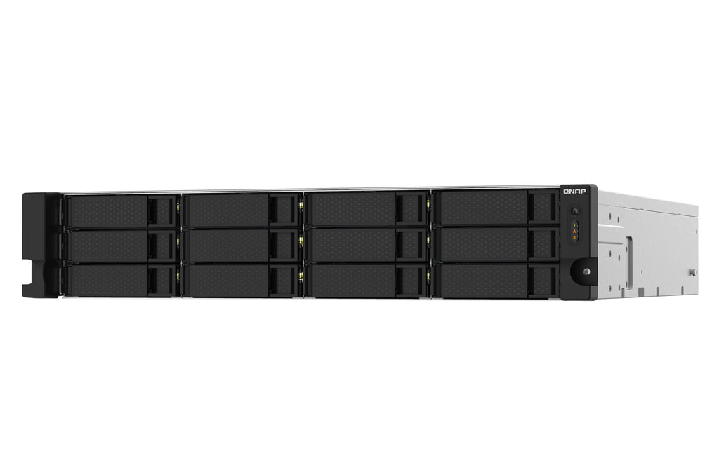 QNAP TS-1232PXU-RP NAS Rack (2 U) Annapurna Labs AL324 4 Go DDR4 0 To QNAP QTS Noir