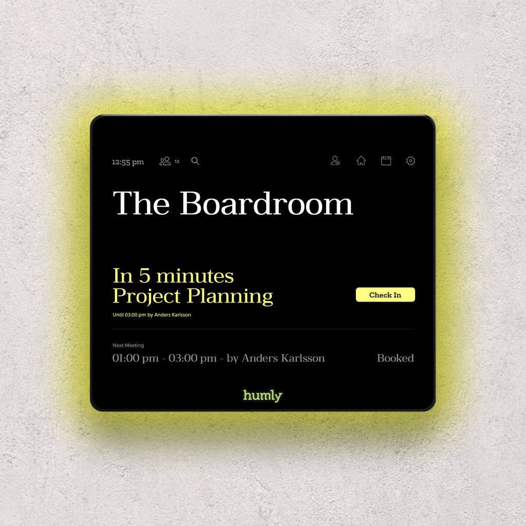Room Display 8" LCD 1024 x 768 pixels, Wi-Fi 4, Bluetooth, Noir, ABS