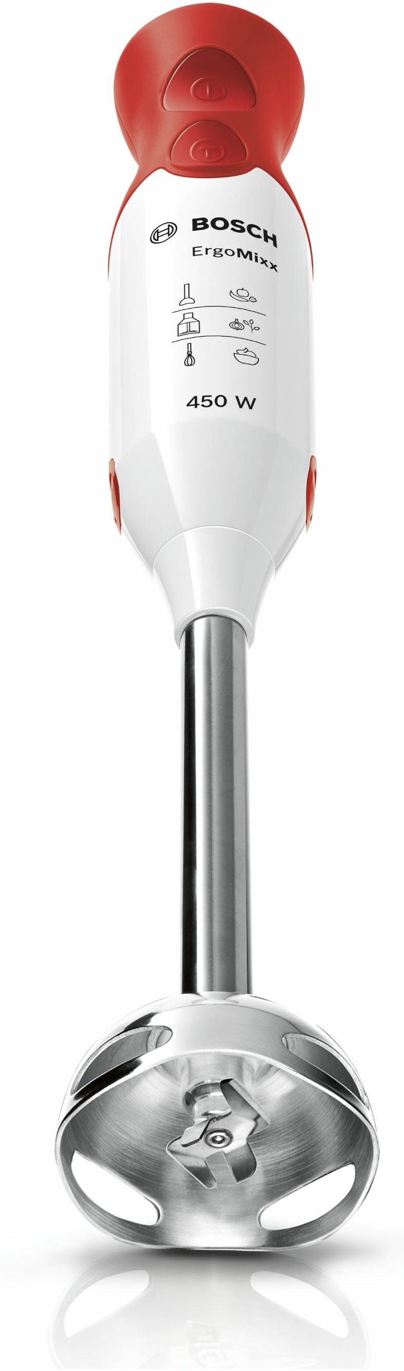 Bosch Bosch MSM64110 blender Mélangeur par immersion 450 W Rouge, Blanc