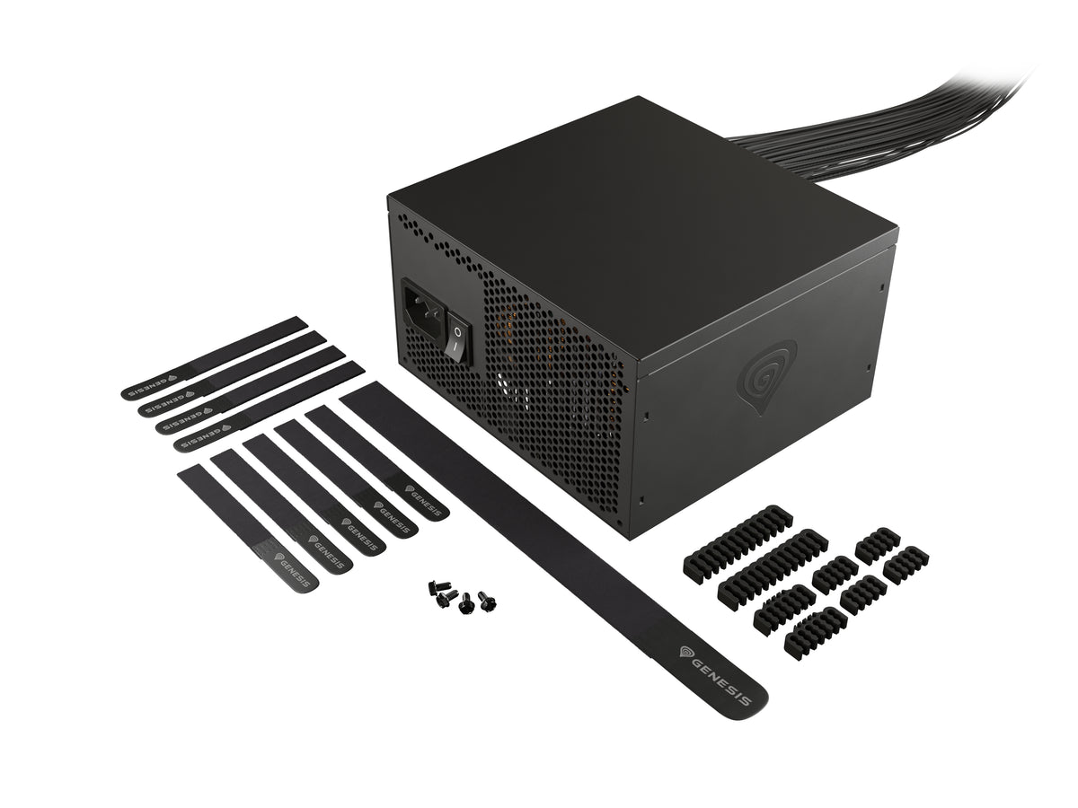 Genesis Nihon 650NM czarny 650W 80+ bronze ATX 3.1