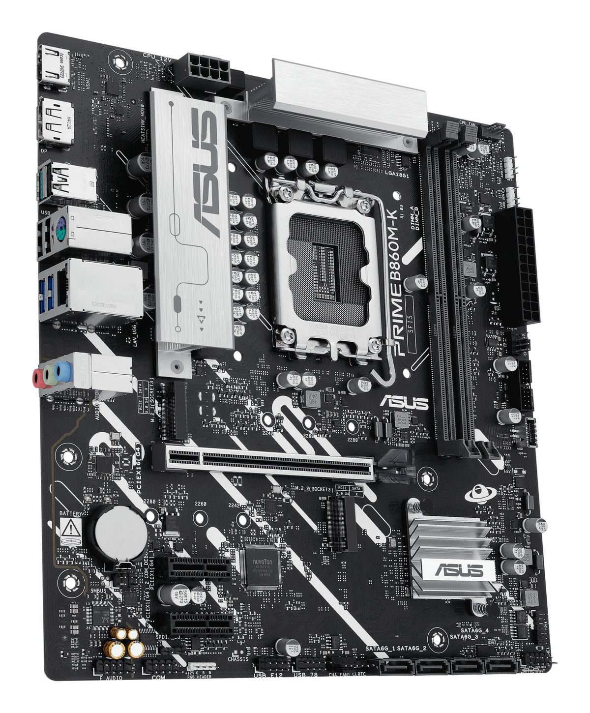 ASUS PRIME B860M-K Carte Mère Intel B860 LGA 1851 Socket V1 micro ATX