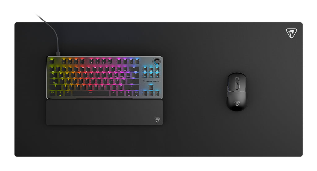 Turtle Beach Sense Core XXL Ultra-Wide Tapis de souris PC Gaming - support en caoutchouc antidérapant, surface en tissu 