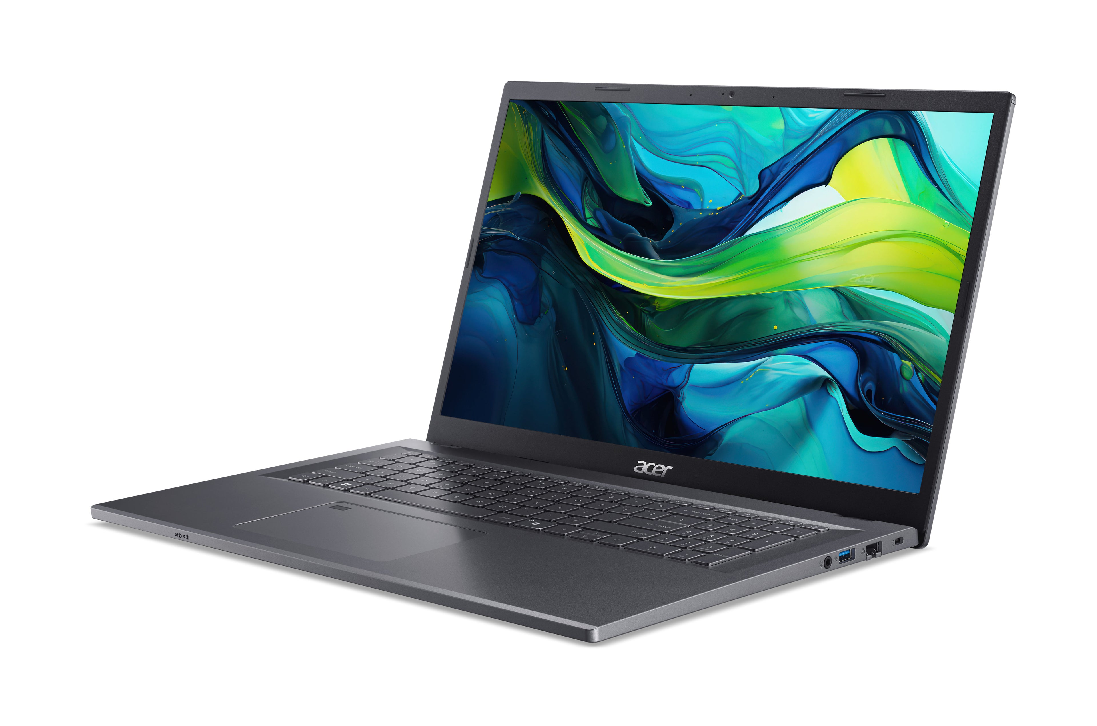Acer Aspire 17 A17-51M-55NU Intel Core 5 120U Ordinateur portable 43,9 cm (17.3") Full HD 16 Go LPDDR5-SDRAM 1 To SSD Wi-Fi 6 (802.11ax) Windows 11 Home Gris